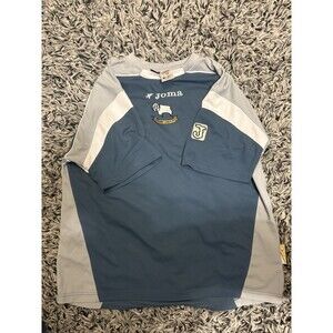 Derby County FC Joma Training Shirt Jersey Mens L Blue Grey Vintage Soccer